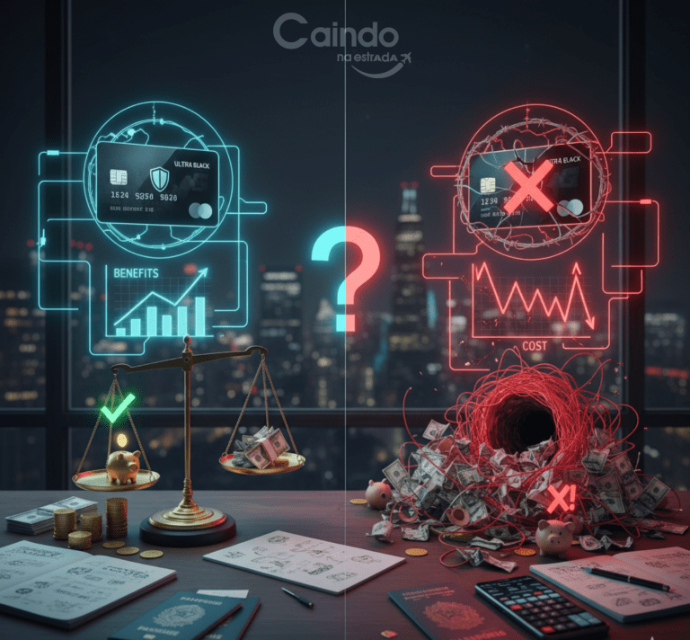 Anuidade do Cartão Black: Pagar ou Correr? O Cálculo Definitivo